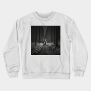 Follow The White Rabbit Crewneck Sweatshirt